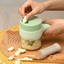 Garlic Crusher Onion Chopper Multipeler Vegetables Chopper Manual Garlic Press Machine Garlic Squeezer Kitchen Gadget